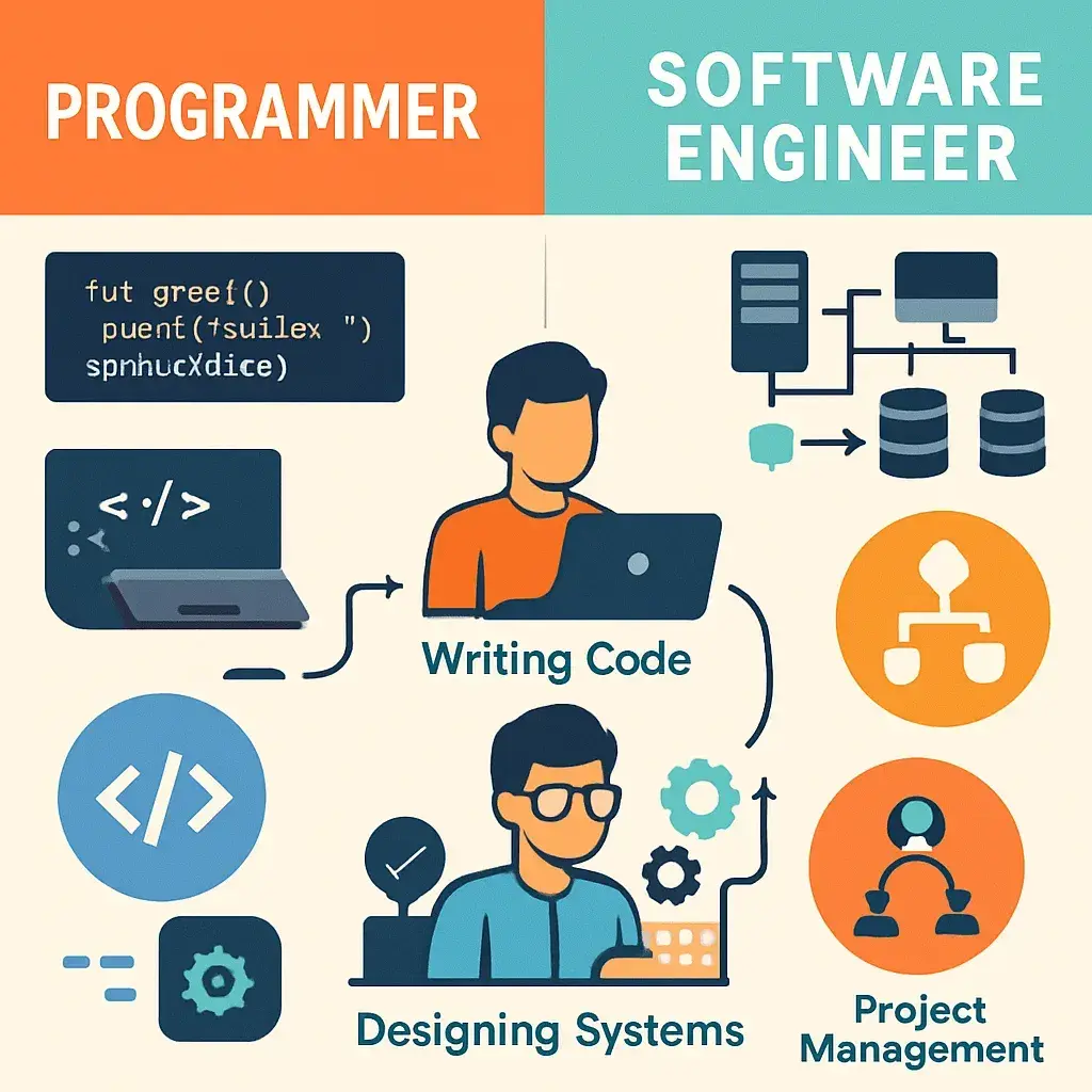 Programming vs Software Engineering