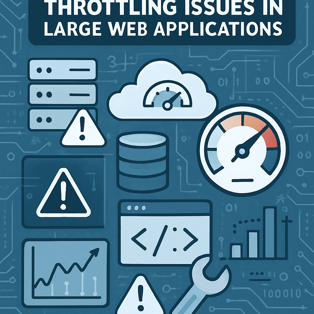 Throttling Issues in Large Web Applications